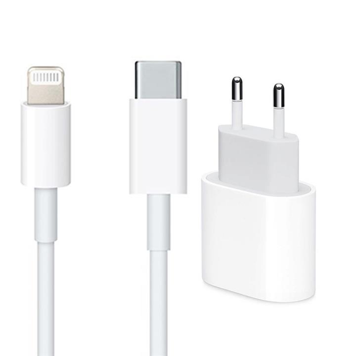 شارژر دیواری مدل 12promax به همراه کابل تبدیل USB-C